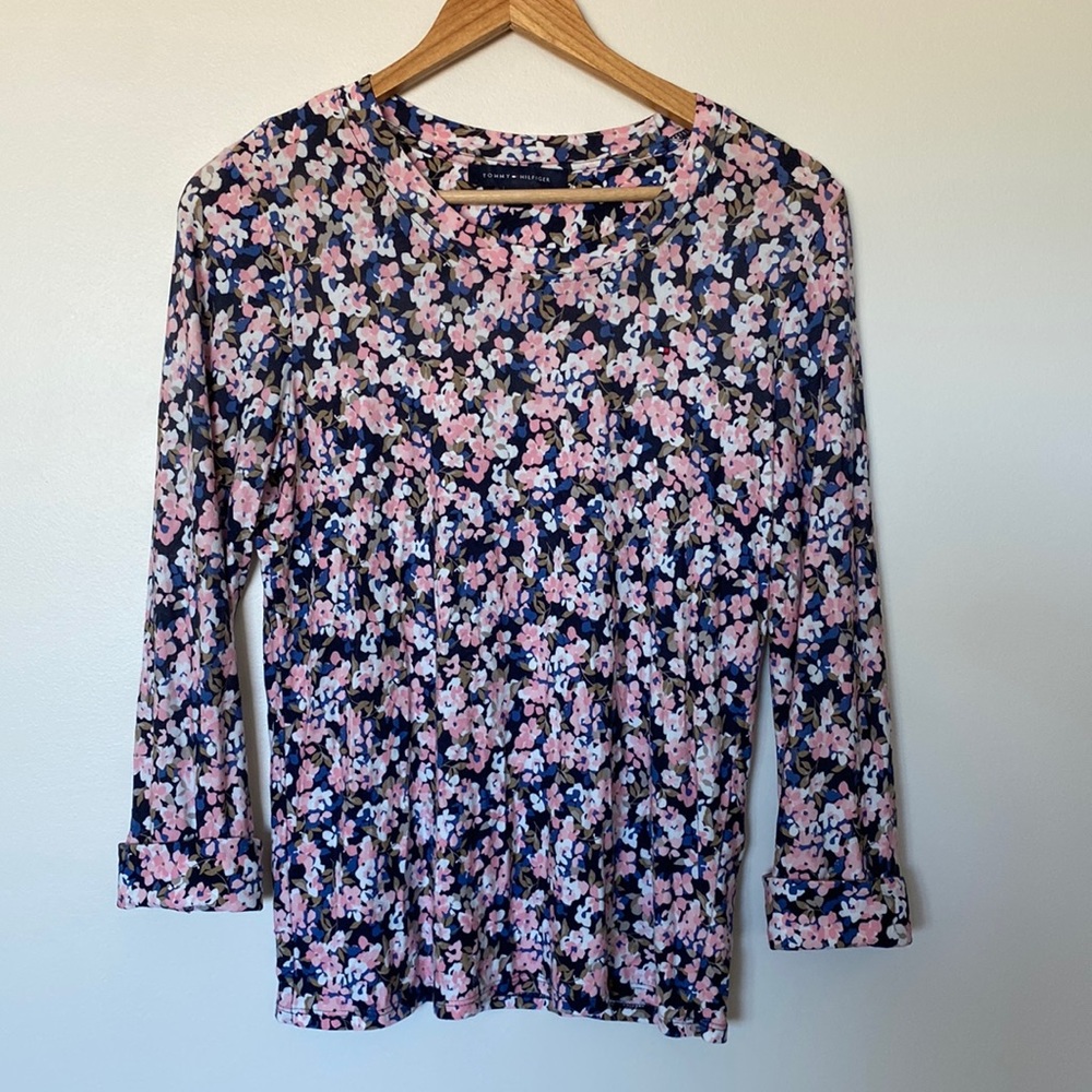 Tommy Hilfiger 3/4 sleeve tee Sz XS